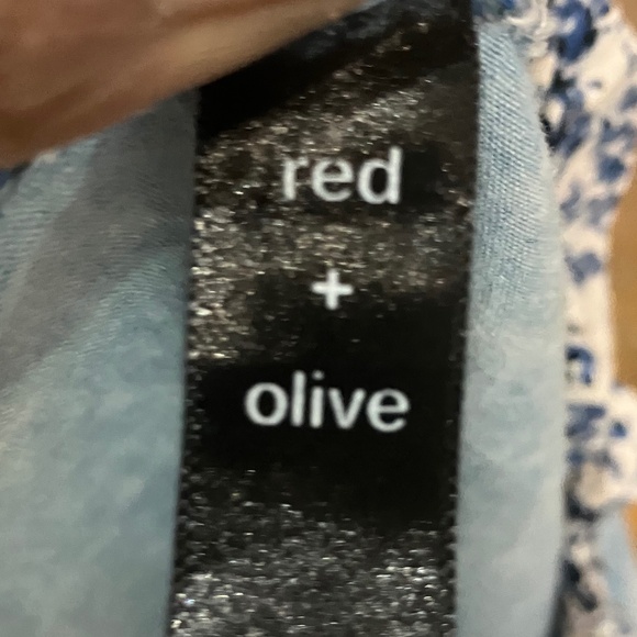 Red + Olive boho dress - Picture 10 of 15